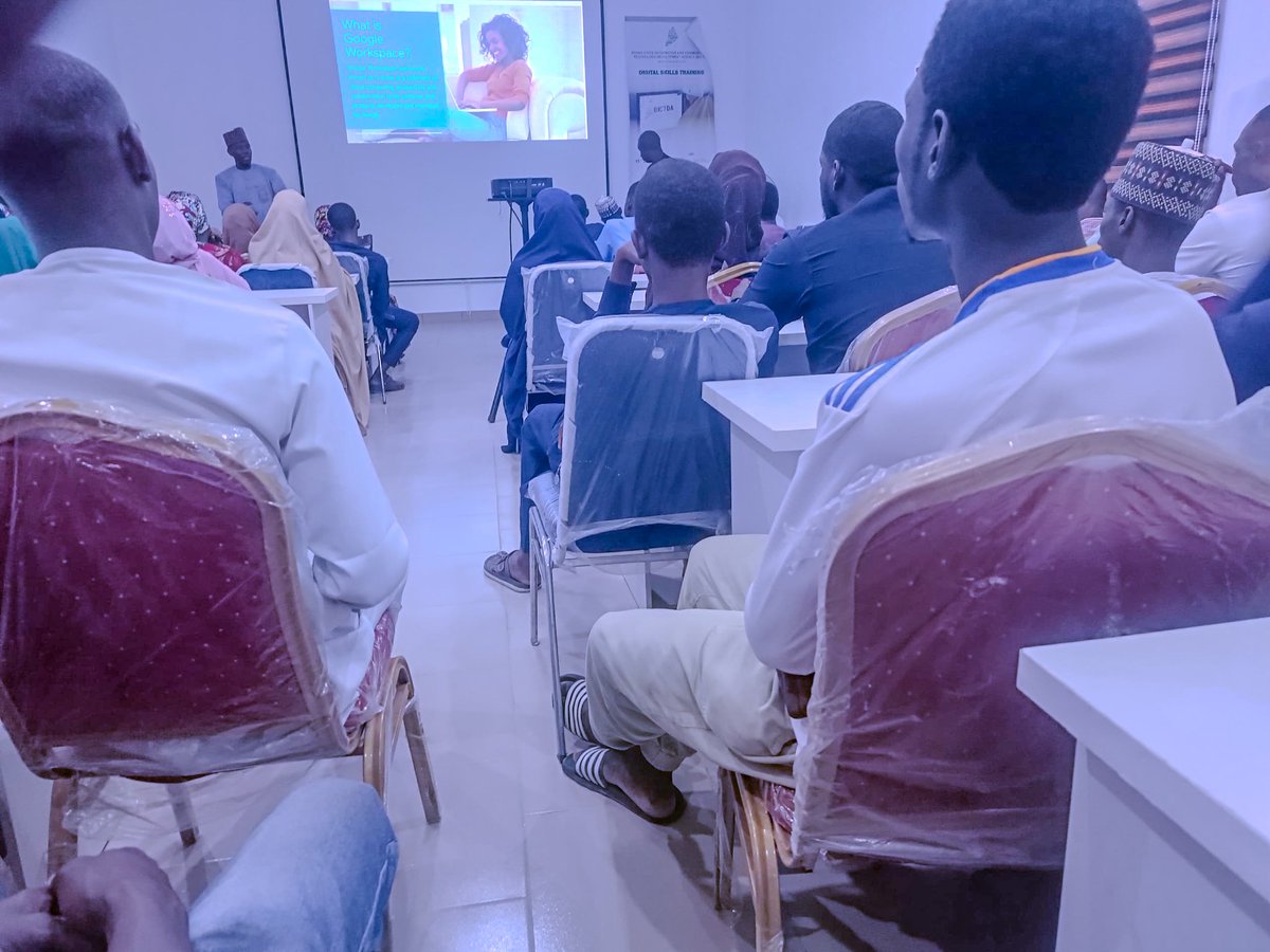 BICTDA_Borno's tweet photo. Day2: The Digital Skills Training, on Internship &amp; Apprenticeship programme, organized by Borno State Information and Communication Technology Development Agency (BICTDA) in partnership with Google, and Mind the Gap.

#Bictda #Borno #Mindthe_Gap #Google https://t.co/hnmrhXWt8c