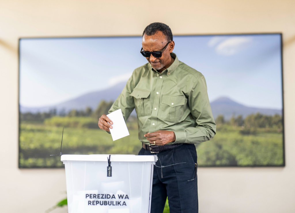 EmmaClaudine's tweet photo. Why President #PaulKagame received 99.15% of the vote

To outsiders, President Paul Kagame's 99.15% election victory might seem unbelievable. For us Rwandans, the real question is why it wasn't 100%, because that's how deeply we support him.

Here are ten heartfelt reasons why Kagame has our overwhelming support:

1. Ending the Genocide: Kagame led the brave forces that ended the 1994 Genocide Against the Tutsi. He brought peace and hope back to a shattered nation.

2. Promoting Unity and Justice: After liberating Rwanda, he did everything in his power to prevent revenge, fostering a spirit of justice and unity instead.

3. Healing and Support: Kagame spearheaded the healing process for Genocide Against the Tutsi survivors, offering them a renewed sense of life and a future. He encouraged resilience and hard work to honor those we lost.

4. Forgiving Perpetrators: Remarkably, Kagame forgave those who participated in and/or committed the Genocide Against the Tutsi, giving them a second chance to contribute to the country's progress.

5. Repatriating Refugees: He facilitated the massive return of Rwandans who had fled, restoring their rights and welcoming them back home.

6. Equal Opportunities for All Children: Kagame treated all children equally, providing education and opportunities regardless of their family backgrounds, erasing the divisions between Genocide Against the Tutsi survivors and perpetrators' families.

7. Empowering the Youth: He inspired the youth to take charge, harnessing their creativity and ambition to build our country. He provided them with opportunities and roles in high-level decision-making.

8. Championing Gender Equality: Kagame recognized the power of women and made gender equity a priority. He empowered women and fiercely fought against gender-based violence.

9. Remarkable Development: Under his steady leadership, Rwanda's development has been nothing short of astonishing. His achievements have left foreign powers in awe.

10. Trust and Recognition: We, Rwandans, recognize and deeply appreciate all the good Kagame has done for us. We see how some countries envy his efficiency and commitment to accountability. We know that with him, Rwanda is in safe hands, and we can achieve even more. This overwhelming support is reflected in our votes, nearly reaching 100%.

President Kagame's support isn't just about politics; it's about the profound impact he has had on our lives and our country's future. He always ensures to do what he has promised—imvugo ye ni yo ngiro—and we couldn’t ask for more.