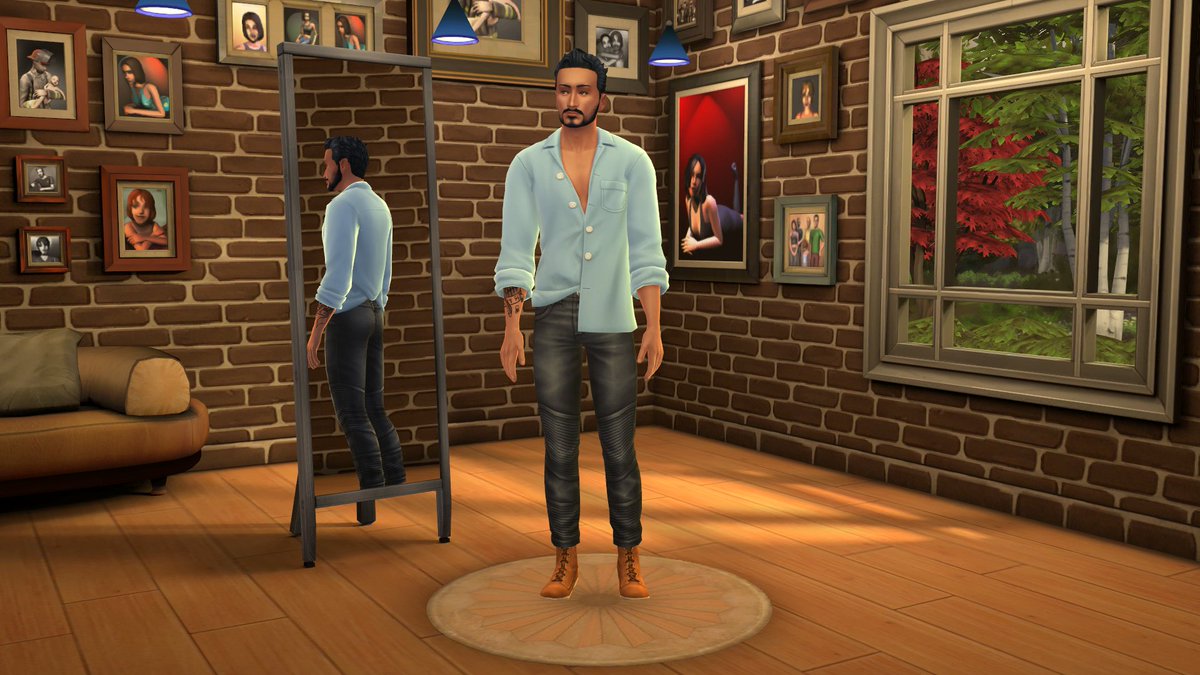 Frozentricks26's tweet photo. @lovely1_g @Inamacsims4 Nevermind I found it here's Gerardo who continued the family tradition of being a doctor, but secretly wants to create symphonies for orchestras instead #SLseason2 #inamac #thesims4 #ShowUsYourSims https://t.co/cb0IkZpNp0