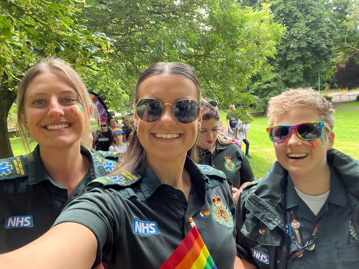 EMASNHSTrust's tweet photo. We had an amazing time getting to meet the local community in Northampton for Pride on Saturday. Thank you to everyone who came over to say hello 🌈 https://t.co/tHrW5KnHg5