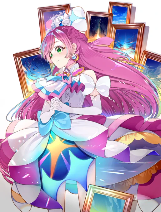 衣装デザインが好みすぎた(再掲)#虹ヶ丘ましろ生誕祭2024#キュアプリズム生誕祭2024 