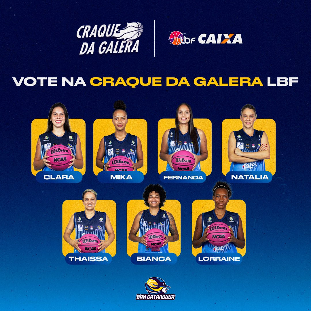VOTE NAS BRUXINHAS! 🟡🔵

Nossas bruxinhas estão participando da votação para o Prêmio Craque da Galera, da LBF.

Para votar é simples: basta acessar o link abaixo e votar na sua atleta preferida.🗳️🧙🏽‍♀️💙

Vote aqui: lbf.com.br/craque-lbf/