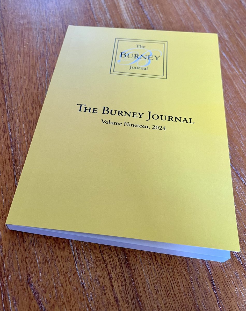 BurneyJournal's tweet photo. Or, if you prefer print, we also produce a beautiful print version which is automatically issued to all registered members of the UK https://t.co/l0ALm723RZ and North American https://t.co/ddasJBKi52 Burney Societies. It’s £20/$30 to join, with student discounts available. https://t.co/Am36e4Klmw