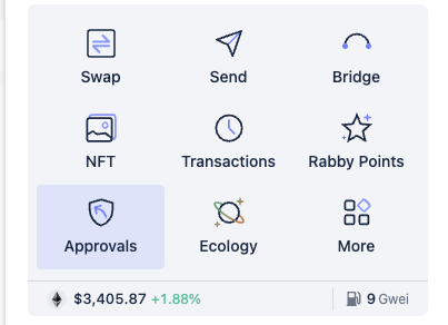 Rabby has a handy extension to manage your approvals. Much better than revoke.cash, I suggest everyone check asap. Jumper apparently too.