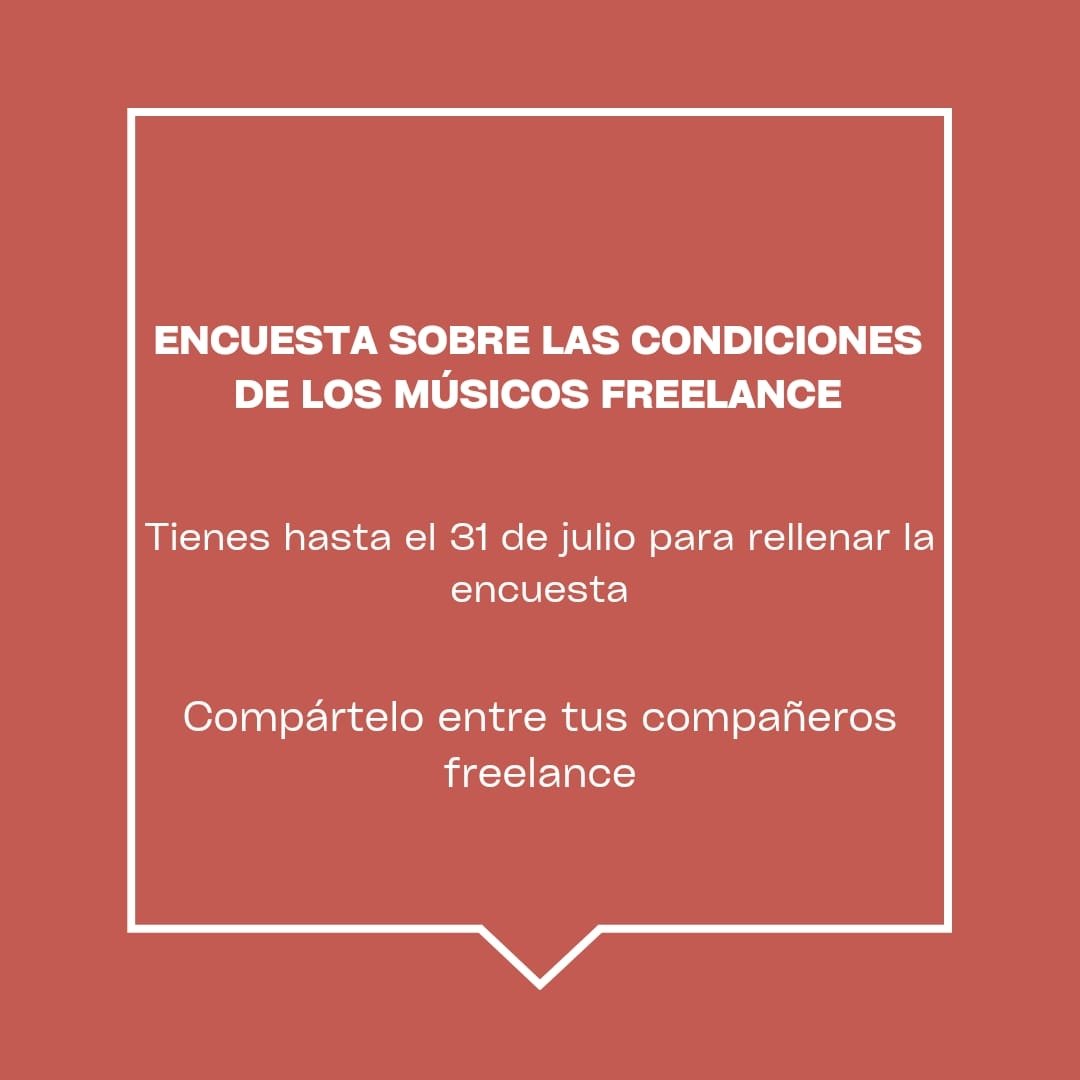 amposmusicos's tweet photo. Encuesta sobre #precariedadlaboral en #musicos #freelance COMPARTE! #AMPOSportusalud #musicianshealth  #saludlaboral @empleogob
https://t.co/RHZ2ZKbTGT https://t.co/jp306vQCUo