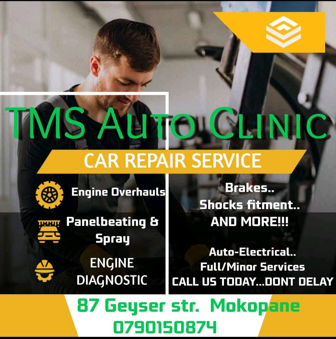 Pages_Potties's tweet image. #TMSAuto #mokopane #panelbeating #enginediagnostics #brakes #shocks #autoelectrical