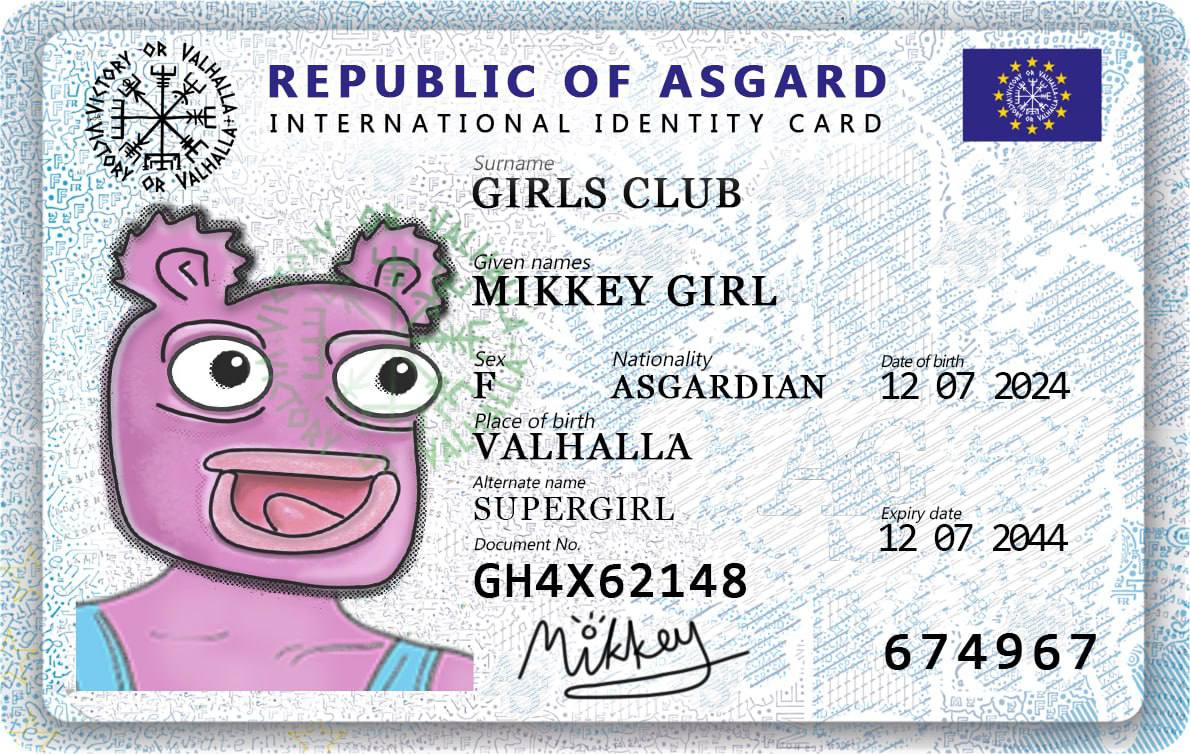 Who eles has a passport to valhalla 👀

#mikkey #girlsclub