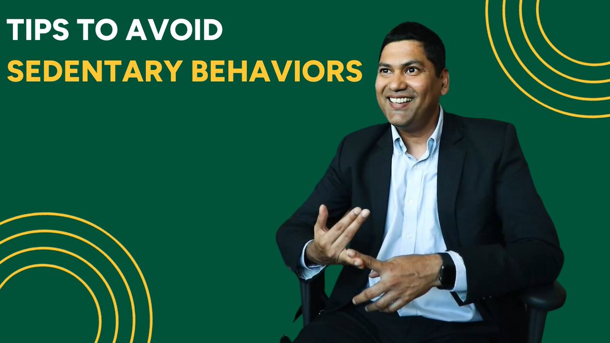Integrating light physical activity throughout your day allows you to gain significant health benefits. Hear from Jatin Ambegaonkar, professor in our Athletic Training program, to learn more about this: tinyurl.com/ycx7r976
