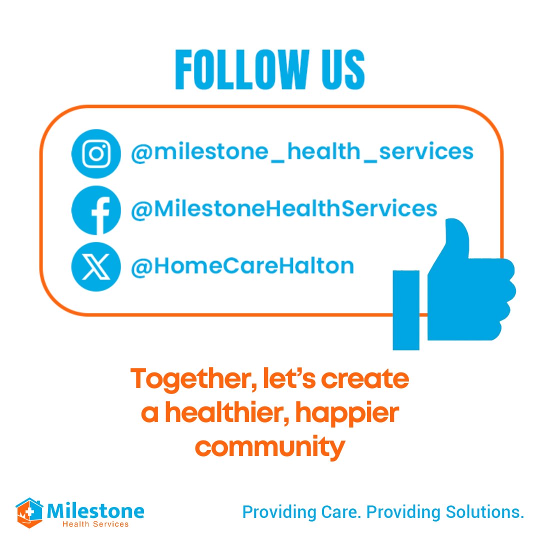 Join us on social media to witness our commitment to personalized, premium care for your loved ones. #MilestoneHealthServices #MilestoneHealth #ElderCare #Seniors #Caregiving #SeniorCare #Caregivers #HomeCare #Ontario #OntarioHomeCare