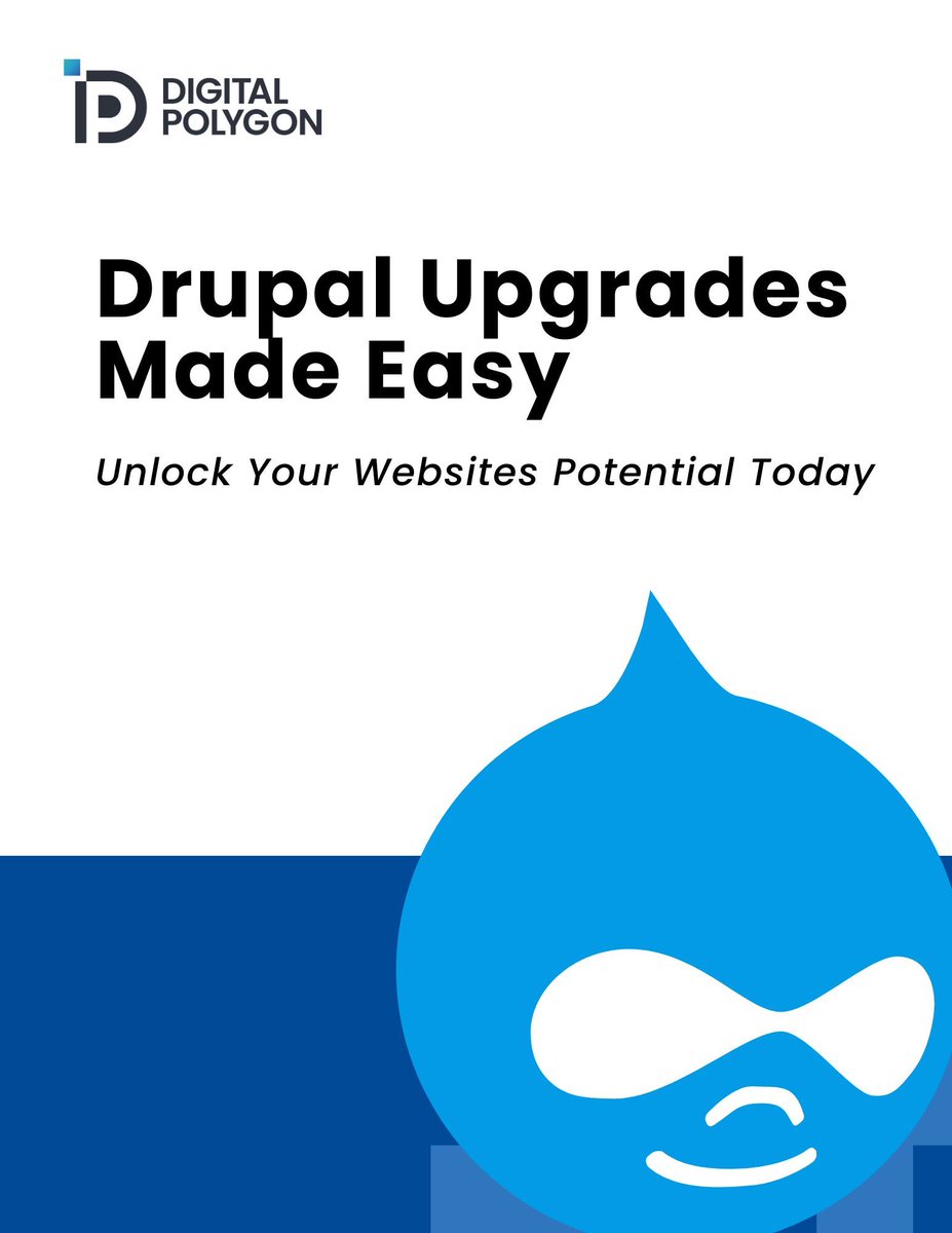 Drupal Asheville💧🏕⛰ (@drupalasheville) on Twitter photo Our Community Sponsor, <a href="/_DigitalPolygon/">Digital Polygon</a>, simplifies Drupal upgrades so you can focus on what truly matters.
Stay secure and ahead of threats with robust updates. Enjoy faster site performance and reliability while unlocking innovative features with Drupal 10. Our Community Sponsor, <a href="/_DigitalPolygon/">Digital Polygon</a>, simplifies Drupal upgrades so you can focus on what truly matters.
Stay secure and ahead of threats with robust updates. Enjoy faster site performance and reliability while unlocking innovative features with Drupal 10.