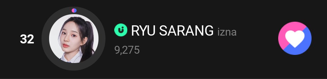MAERYUS WAKE UP AND LET'S VOTE SARANG ONCE AGAIN FOR GLOBAL UPICK CHOICE, SHE IS CURRENTLY RANKED NUMBER 32 IN THE VOTINGS. MAKE SURE TO VOTE FOR HER. VOTINGS END IN JULY 25TH!