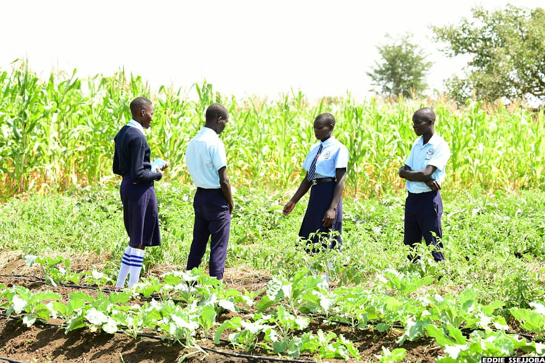 newvisionwire's tweet photo. @FAOUganda @SwedeninUG @nemaug @EremuJohn @sidneymiria 📚🌿 #GreenSchoolsUG projects evaluation

Georgina Liko, a S.2 student of Napak Seed SS and a member of the Environment Club, says their smart garden has skilled students, who in turn have exported the same skills back to their respective home communities.

#VisionUpdates https://t.co/dLMgXHSP5U