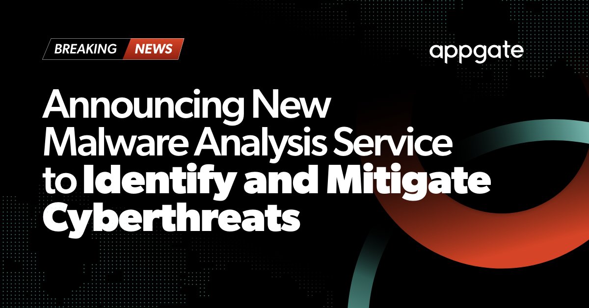 AppgateSecurity's tweet photo. Introducing our #MalwareAnalysis Service to mitigate #cyberthreats by identifying and neutralizing malicious software. Now organizations can submit malicious files, hashes and URLs for investigation via a user-friendly dashboard. Read #cybersecuritynews: https://t.co/I0Gez5ewMc https://t.co/b5dZY8u3sD