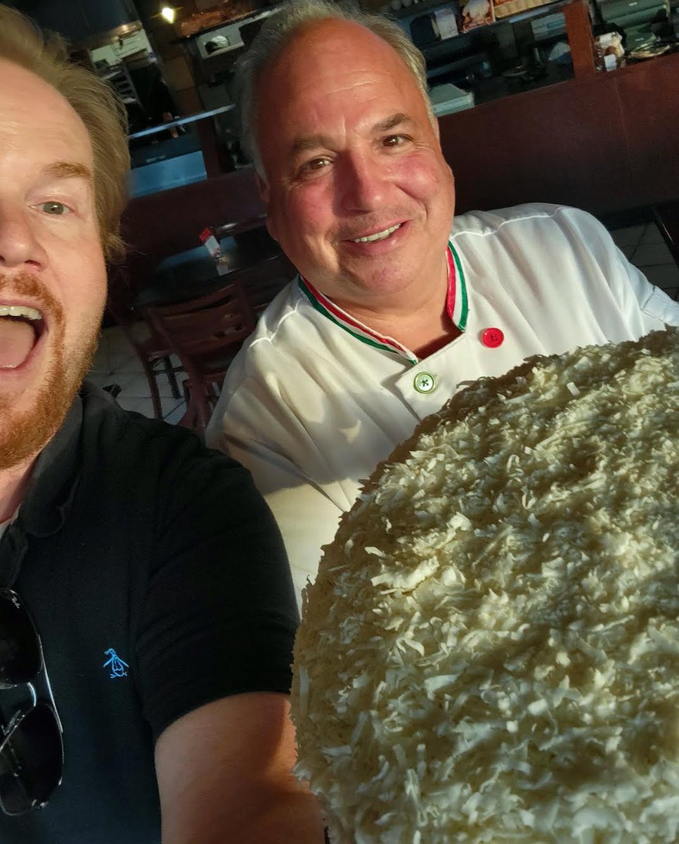 Michael Mackie (@m2esq) on Twitter photo Yes, I swung by <a href="/jasperskc/">Jasper's Restaurant</a> right before close last night to wish chef Jasper an early happy birthday.
He said, "Hey, have you ever tried my coconut cake? You should have some. Lemme know what you think."
Oh, Jasper ... always the jokester. Yes, I swung by <a href="/jasperskc/">Jasper's Restaurant</a> right before close last night to wish chef Jasper an early happy birthday.
He said, "Hey, have you ever tried my coconut cake? You should have some. Lemme know what you think."
Oh, Jasper ... always the jokester.