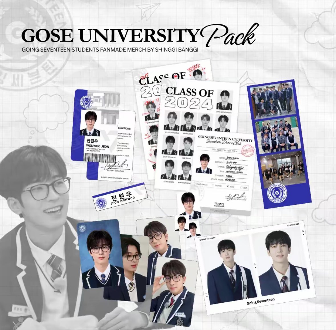 soonyoung_kwon_'s tweet photo. wonwoo’s birthday giveaway! 🌟

⊹˚. ♡.𖥔 ݁ ˖ ⊹˚. ♡.𖥔 ݁ ˖ ⊹˚. ♡.

a chance to win GOSE UNIVERSITY pack (3 winners)

• follow me, like, rt
• reply, “happy birthday wonwoo” w ur fav pic of him
• no sf &amp; pf
• ends 07/20 
🇵🇭 carat only

⊹˚. ♡.𖥔 ݁ ˖ ⊹˚. ♡.𖥔 ݁ ˖ ⊹˚. ♡ https://t.co/tOO5eU8np8