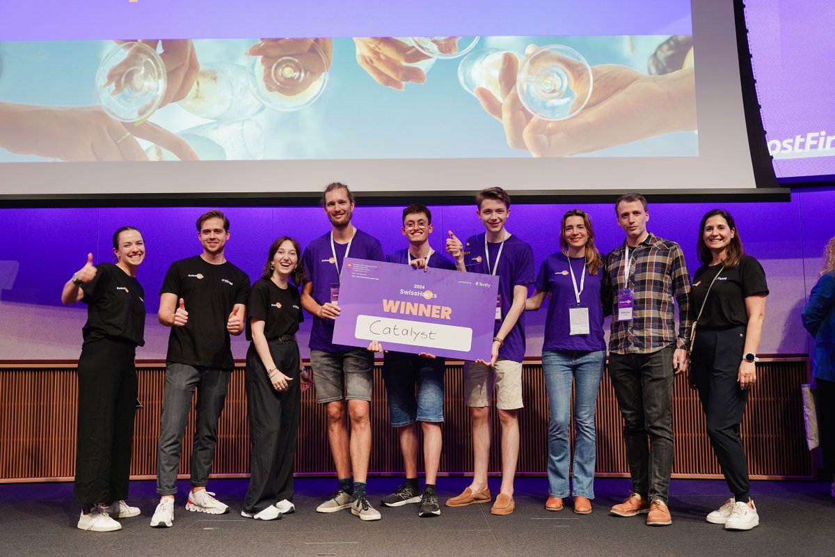 ch_bns's tweet photo. #tb to the #SwissHacks2024

🙌Thank you FIND and @tenity_global for organising such an interesting event!

We were a proud community partner of the SwissHacks 2024.

#swissinnovationbooster is powered by @Innosuisse

#dlt #innovation #blockchain #InnovationUnleashed #IdeatoImpact https://t.co/CZDeEZyjPK
