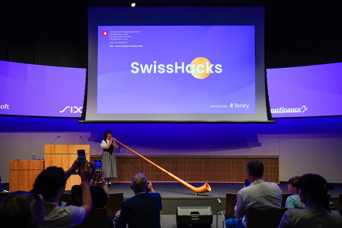 ch_bns's tweet photo. #tb to the #SwissHacks2024

🙌Thank you FIND and @tenity_global for organising such an interesting event!

We were a proud community partner of the SwissHacks 2024.

#swissinnovationbooster is powered by @Innosuisse

#dlt #innovation #blockchain #InnovationUnleashed #IdeatoImpact https://t.co/CZDeEZyjPK