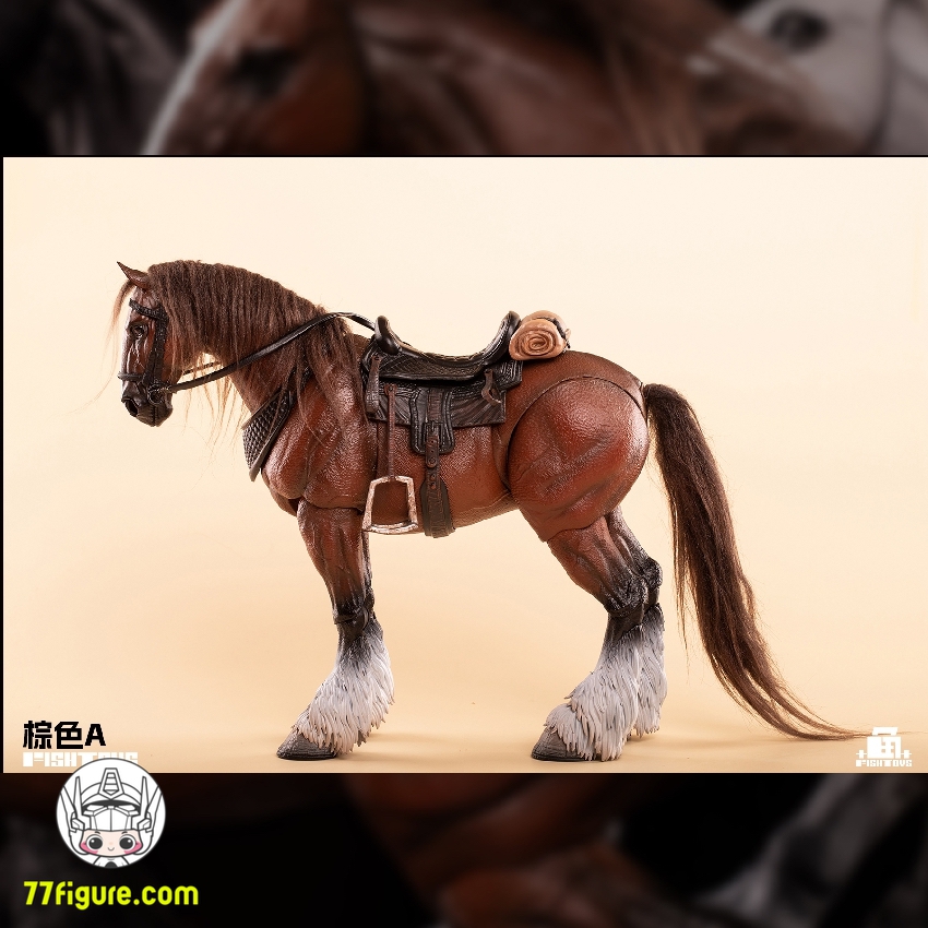 77figure's tweet photo. [先行販売] 魚卜イズ 「ウェイストランド」シリーズ馬 A版 塗装済み可動フィギユア
全額：11200円（税込み）
--------
👇詳細・アップデートのリンク👇
https://t.co/jIp6HcV4gt

＃魚卜イズ ＃中華オリジナル ＃d20studio ＃FishToys ＃素体 ＃動物 ＃基本馬 ＃おもちゃ ＃馬 https://t.co/vFa1BwZ10k