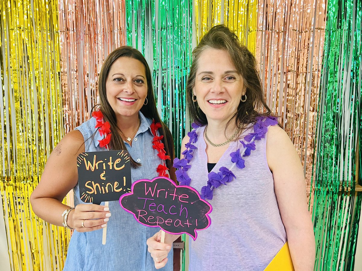 Lauren Kaufman (@laurenkaufmangc) on Twitter photo Teachersโ Writing Camp!! โ๏ธ ๐๏ธ ๐ Here. We. Go!! #GCGrows <a href="/LaurenQuezadaGC/">Lauren Quezada</a> <a href="/HemlockGC/">Melanie Odone</a> Teachersโ Writing Camp!! โ๏ธ ๐๏ธ ๐ Here. We. Go!! #GCGrows <a href="/LaurenQuezadaGC/">Lauren Quezada</a> <a href="/HemlockGC/">Melanie Odone</a>