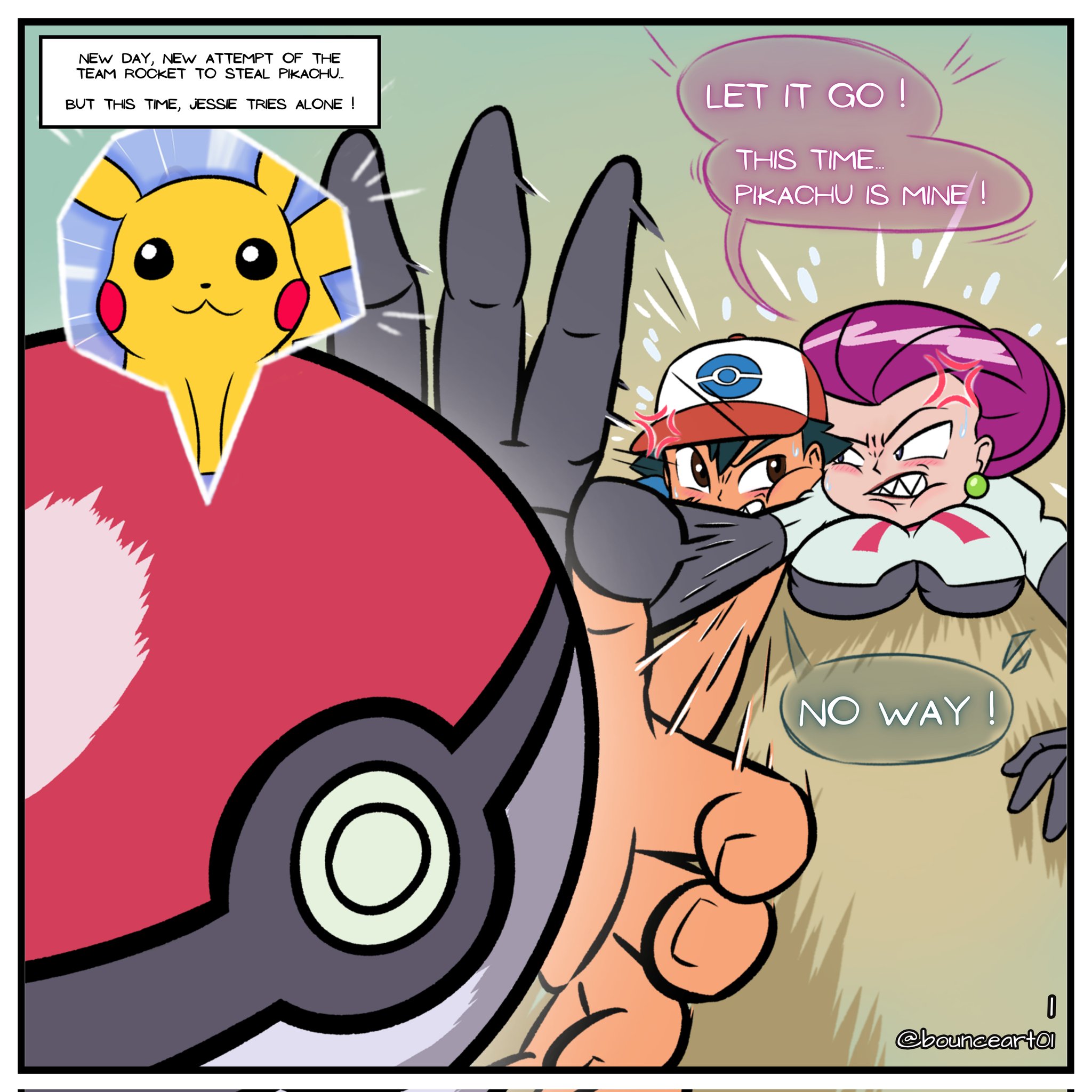 Bounce Art🔞 on X: Unexpected attempt (page 1) rule34 nsfwart nsfw  hentai pokemon jessie fusion merge t.colI8VkoLpYg  X