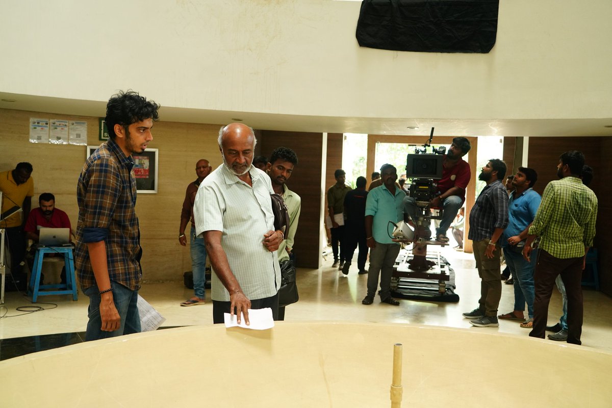 Cuviyam Studios (@cuviyam) on Twitter photo Filming of our debut production is currently underway at full speed.
<a href="/vidaarth_actor/">Vidaarth</a> <a href="/jananihere/">Janani</a> #Msbaskar #Bablooprithiveeraj #Saravanan <a href="/RajaRudrakodi/">Raja Rudrakodi</a> <a href="/namikay1/">Namita Krishnamurthy</a> <a href="/cuviyam/">Cuviyam Studios</a> <a href="/KrishKumar_G/">Krishna Kumar</a> <a href="/PrabuRhagav/">Prabu Rhagav</a> <a href="/iamKarthikNetha/">lyricist karthik netha</a> <a href="/lalgudihari/">Lalgudi M Hariharan</a> <a href="/EditorGovind/">Govind</a> <a href="/SathishwaranPRO/">Sathishwaran PRO</a> Filming of our debut production is currently underway at full speed.
<a href="/vidaarth_actor/">Vidaarth</a> <a href="/jananihere/">Janani</a> #Msbaskar #Bablooprithiveeraj #Saravanan <a href="/RajaRudrakodi/">Raja Rudrakodi</a> <a href="/namikay1/">Namita Krishnamurthy</a> <a href="/cuviyam/">Cuviyam Studios</a> <a href="/KrishKumar_G/">Krishna Kumar</a> <a href="/PrabuRhagav/">Prabu Rhagav</a> <a href="/iamKarthikNetha/">lyricist karthik netha</a> <a href="/lalgudihari/">Lalgudi M Hariharan</a> <a href="/EditorGovind/">Govind</a> <a href="/SathishwaranPRO/">Sathishwaran PRO</a>