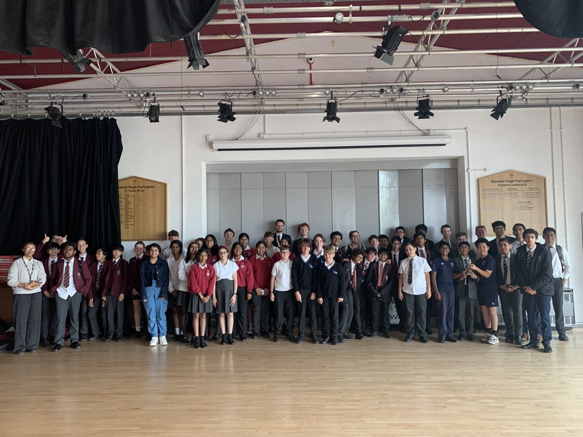 Blessed Hugh Faringdon Catholic School Library tweet media