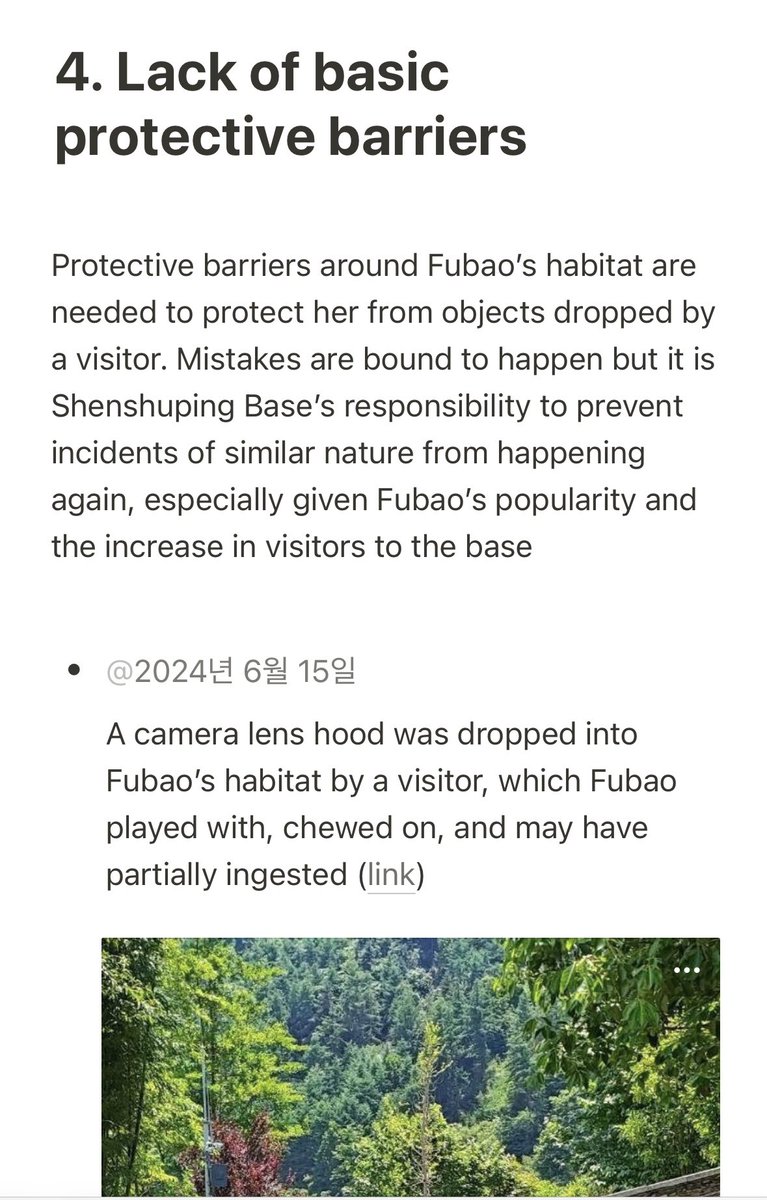 ilovefubao0720's tweet photo. Please read this notion. Fubao needs a safe &amp; humane living condition in Shenshuping Panda Base.
https://t.co/N3dKVXHHMD
@ipandacom @hunantvchina @wsj @bbcworld @cnni @AP @AJENews @ABC @arirangworld @france24 @ChannelNewsAsia #CCRCGP #福宝想爬树 #SAVEFUBAO https://t.co/IBRGlnAsSa