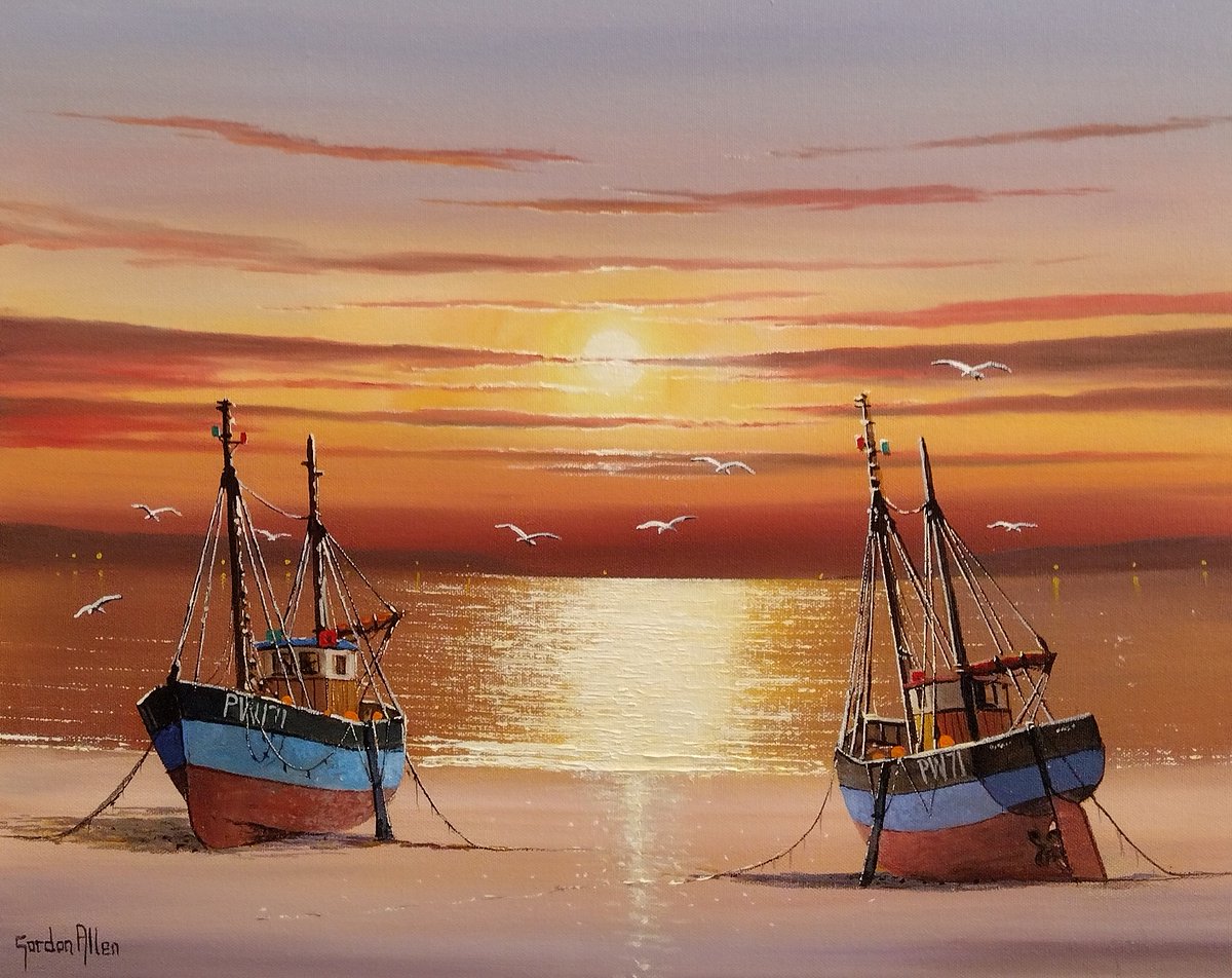 CornwallGallery's tweet photo. Some lovely paintings just in from Gordon Allen 😎 https://t.co/VWUTU68ikt