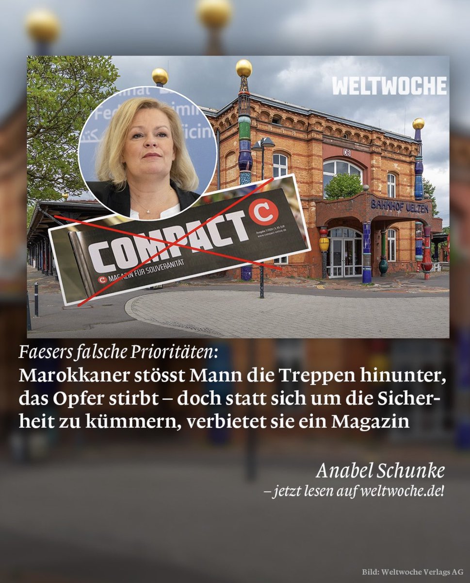 In Uelzen stösst ein 18-jähriger Marokkaner in der Nacht zu Sonntag einen 55-jährigen Mann aus Lüneburg die Treppen des Bahnhofs hinunter. Der Mann bleibt regungslos liegen und stirbt noch vor Ort an einem schweren Schädelhirntrauma. Ein unglaublicher Akt der Verrohung. Dabei