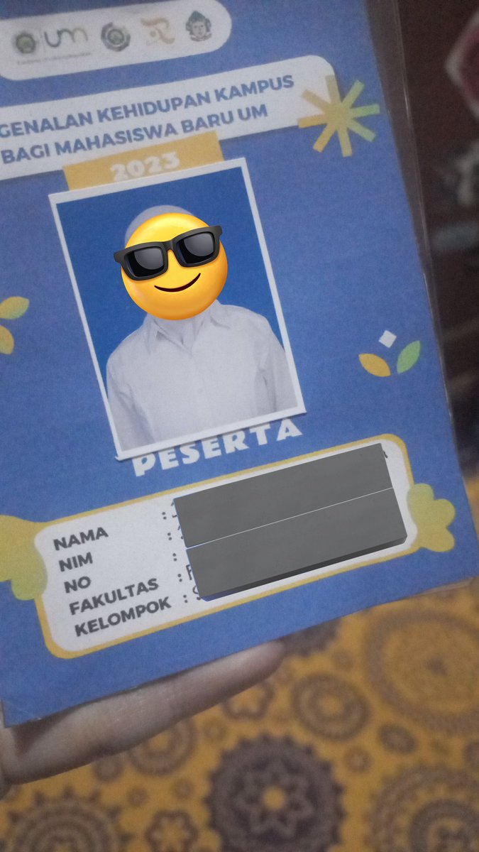 Jockey_pkkmb24's tweet photo. Halo maba Malang👋 Tugas ospek kalian banyak? Bingung cari perlengkapannya? Jangan khawatir. Kita open joki perlengkapan ospek nih mulai dari tali+idcard, booklet, udeng, papermob, dll. Untuk info dan order klik link di bio
#tugasospek #um #jokiospek #openjoki #papermob #pkkmbum https://t.co/WRoTmKovSj