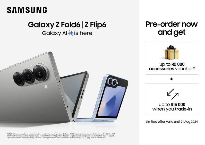 PortiiaS's tweet photo. The @SamsungMobileSA Galaxy Z Flip 6 has all day battery life! No more stressing about having to carry powerbank #SamsungUnpacked #Ad 

Here is the preorder link: https://t.co/tSFvUKdLBa https://t.co/CiJQqMwMDF