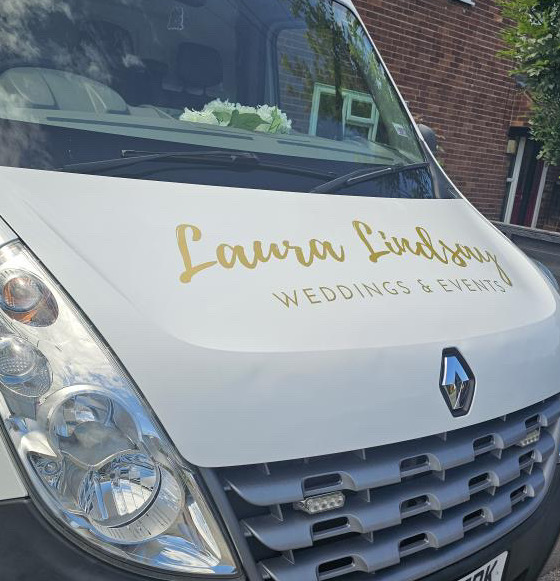 DSignsHarrogate's tweet image. It was a pleasure working with Laura Lindsay Wedding &amp;amp; Events to implement new signage on their vans.

Even with simple vehicle graphics, the impact on brand awareness is significant as they turn the van into a moving billboard.

#vangraphics #vehiclegraphics #signage