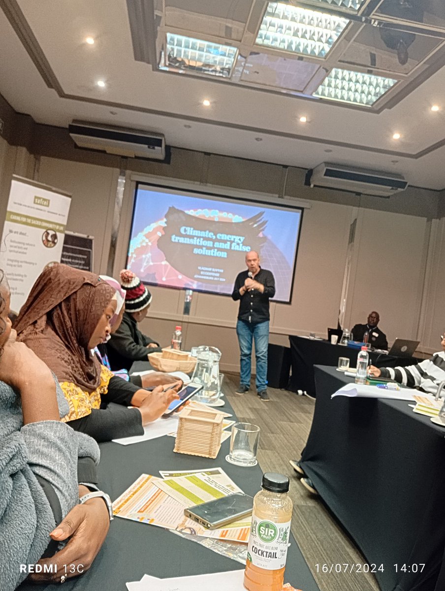 RukiaAhmed101's tweet photo. Insightful presentation of effects of nuclear energy by @VladimirSlivyak ~Africa has to make historic decisions on  its energy direction.

Does Africa need 100 years to wait and know it was a mistake which can't be reversed?

#FLEAT #Faith4Climate 
#Earthkeepers 
@SAFCEI https://t.co/eC6XrOMX7S