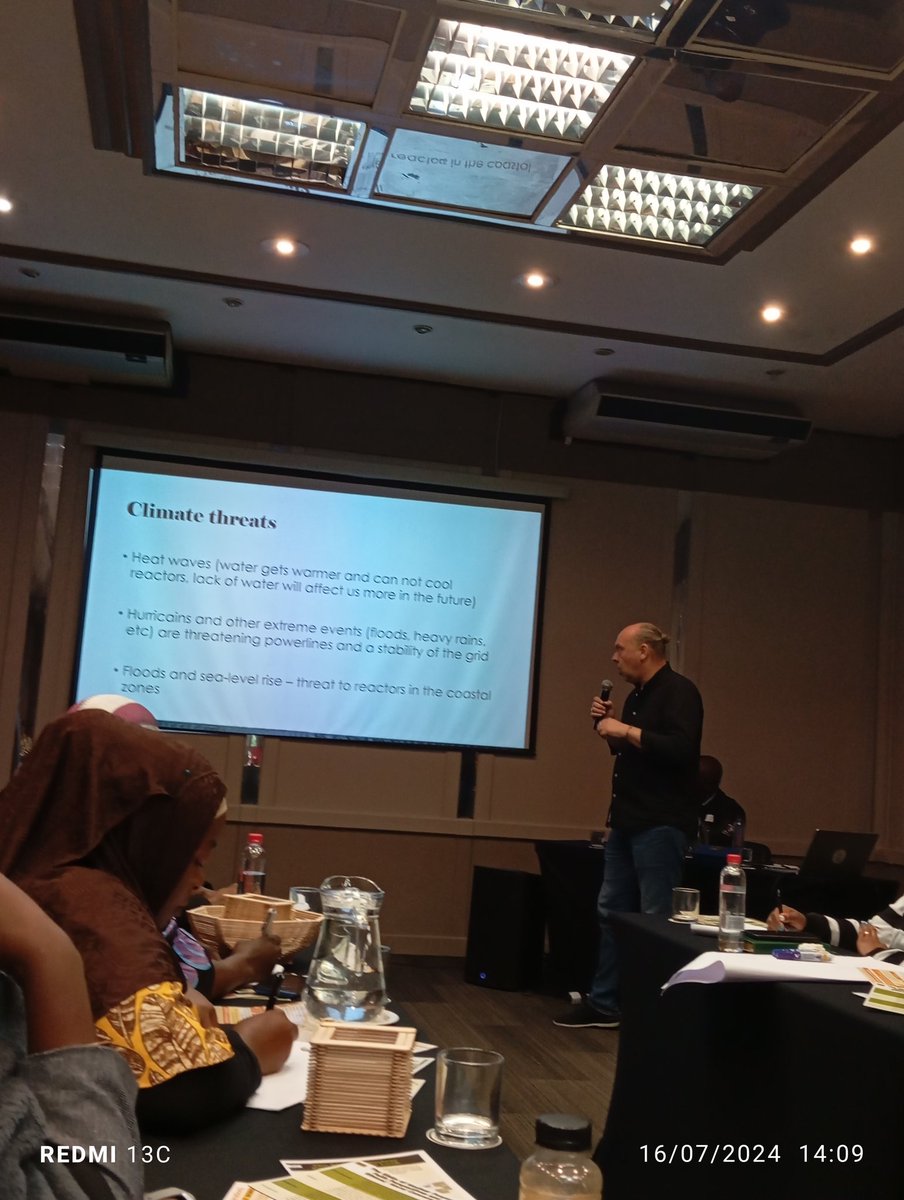 RukiaAhmed101's tweet photo. Insightful presentation of effects of nuclear energy by @VladimirSlivyak ~Africa has to make historic decisions on  its energy direction.

Does Africa need 100 years to wait and know it was a mistake which can't be reversed?

#FLEAT #Faith4Climate 
#Earthkeepers 
@SAFCEI https://t.co/eC6XrOMX7S