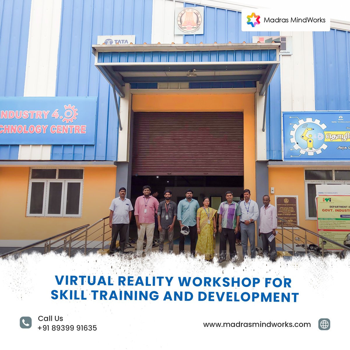 madrasmindworks's tweet image. 🥽VR Workshop for Skill Training and Development
🙋🏻‍♂️We at Madras MindWorks Pvt Ltd have conducted a workshop for students 

🔗madrasmindworks.com

#VirtualRealityWorkshop #VRWorkshop #VirtualRealitySkillWorkshop #VirtualRealitySkillTraining #VRTraining #MadrasMindWorks
