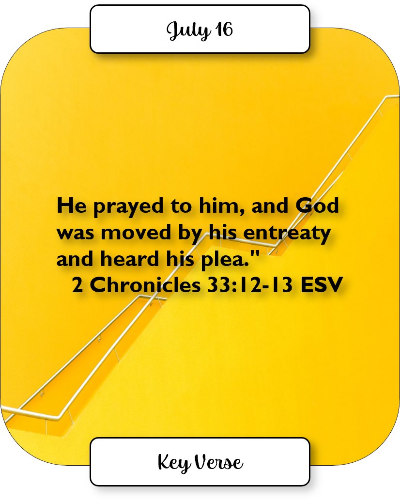 FromTheWord44's tweet image. Daily Connections with God: 

𝗝𝘂𝗹𝘆 𝟭𝟲 -- "𝗪𝗵𝗲𝗻 𝗚𝗼𝗱 𝗶𝘀 𝗠𝗼𝘃𝗲𝗱" 

𝗦𝗲𝗲 𝗺𝗼𝗿𝗲 → fromtheword.org/2024/07/july-1… 

#ResponsiveGod #ChangedByGrace #TrueRepentance #HearingOurHearts #God #Bible #WordOfGod