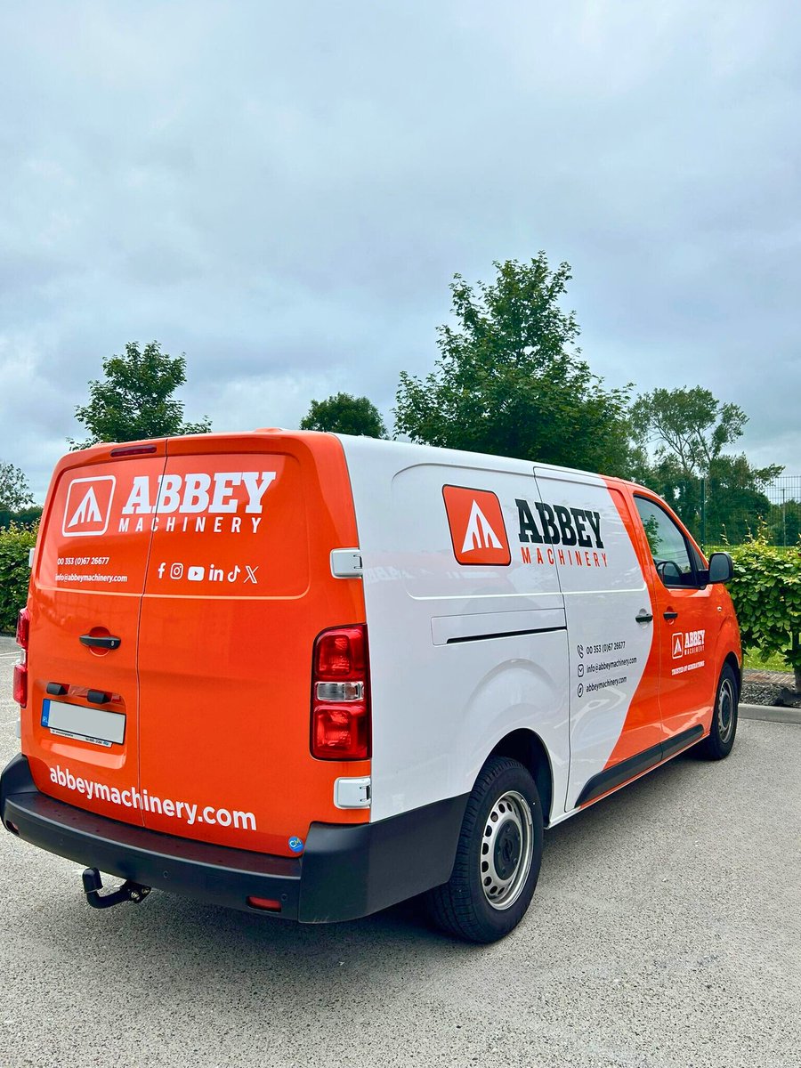 AbbeyMachinery's tweet photo. New Branded Abbey Machinery Van looking 🔥🔥 https://t.co/uOdURG5IOj