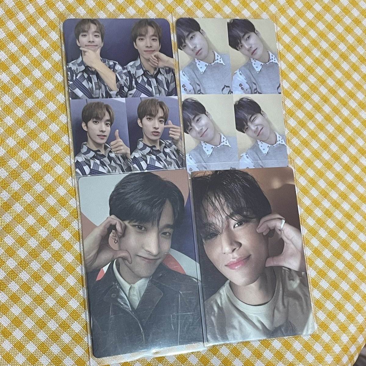 yuiqist's tweet photo. wts lfb ph 𓂃 .ᐟ 

   ﹟ seventeen pcs 
✶ yzy: ₱1,100 each set + sf
✶ grid: ₱1,000 set

🏷️ pc svt mingyu dokyeom dk your choice yc yizhiyu face the sun carver carat ver fts grid henggarae sector 17 s17 attacca https://t.co/ZiWtRQj90n