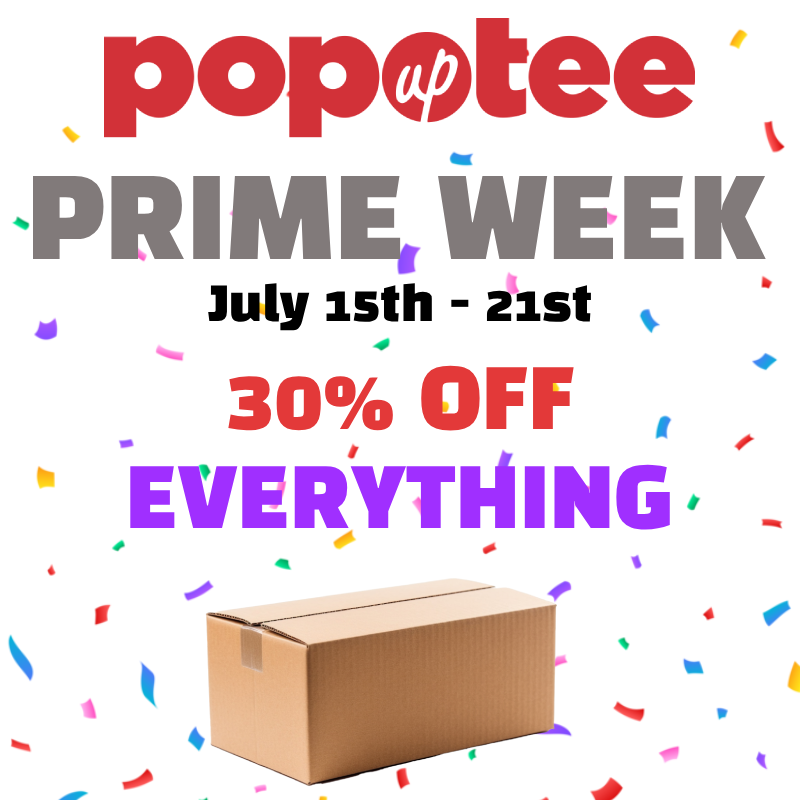 PopUpTee's tweet photo. PopUp Tee Prime Week is ON🔥 Get 30% Off on Everything from July 15th till 21st 😱Hurry Up 🏃Limited Time offer ⏳

Shop now and save at #PopUpTeePrimeWeek 

👉https://t.co/17E3eXTS7o https://t.co/obJAp8QWba