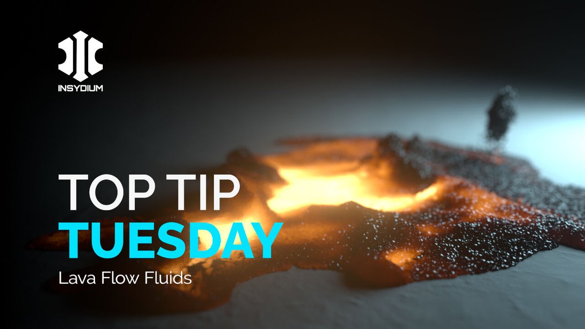 insydium_ltd's tweet photo. The floor is lava! A whole lotta Mapping going on this week as we art direct this lava flow simulation using the Data Mapping in NeXus modifiers.
Watch on YouTube now! https://t.co/XhhWvEaE9E
#NeXus #nxWind #nxColor #nxGravity #nxFluids #nxSpeed #TheFloorIsLava https://t.co/UwXJQgBBhT