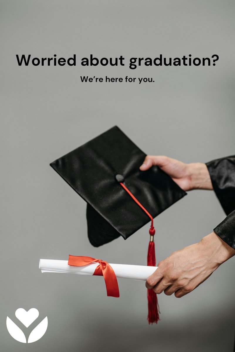 You may be feeling a lot of anxiety about finishing your time at university. Concerns about what comes next, finding a job, or simply managing the end of your university journey can be overwhelming. We're here to support you, download the app today to help manage your mind. 🧠 🎓