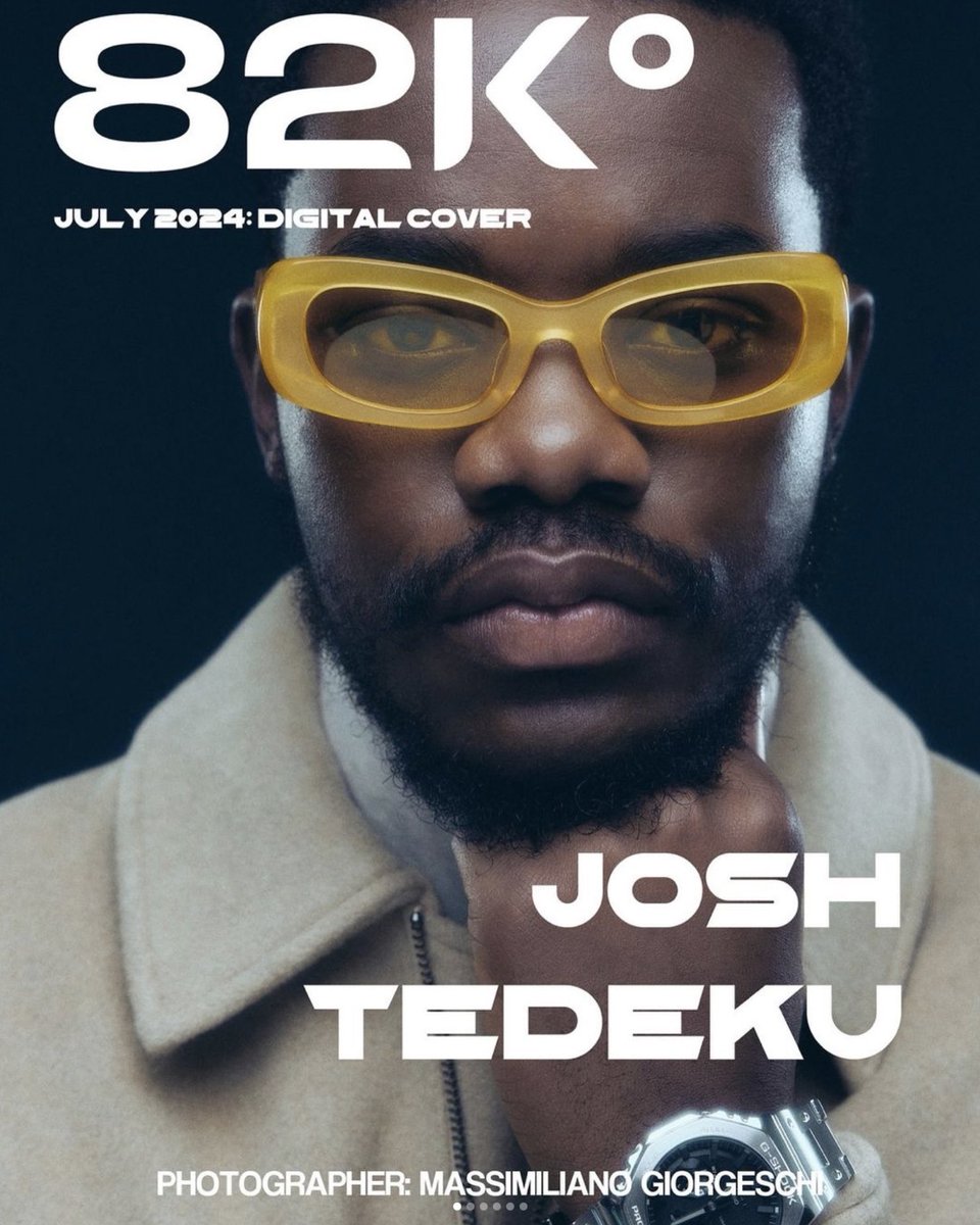 SilverSpaceST's tweet image. Josh Tedeku 

One of the stars in the number one Netflix show Supercell. Shot in our studio for @82KMAG 

Shot by Massimiliano Giorgeschi