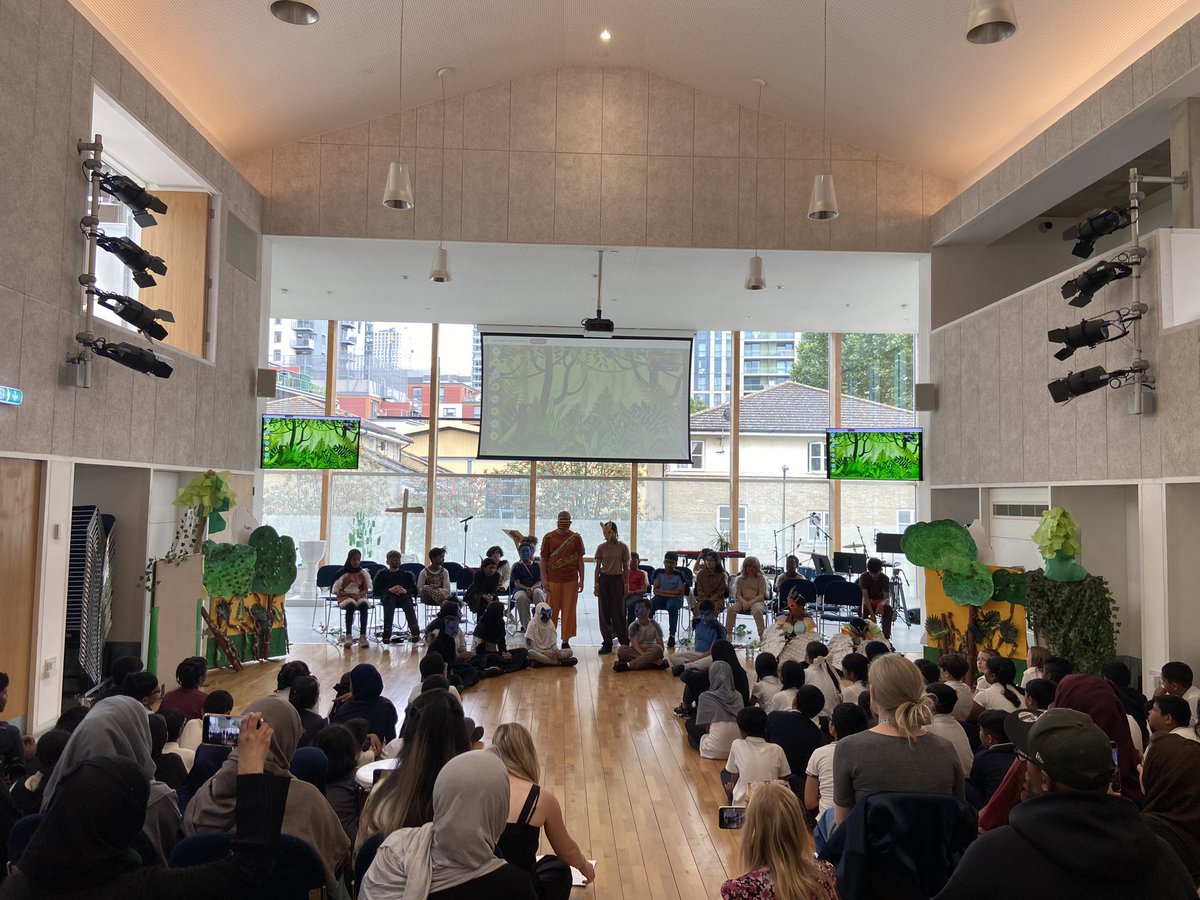 Our Year 6’s performance of The Jungle Book is fantastic. Such great singers, actors, props and backdrops. Thank you to St Luke’s Millwall for helping out while we await the fixing of our roof.