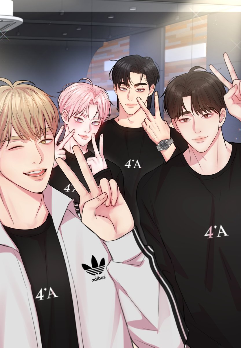 jjim_0's tweet photo. 포에이는 연습실에서 안무연습중~🕺 (사진은 경태가 보내줬어요!🤭) https://t.co/r4VRT1xWrz