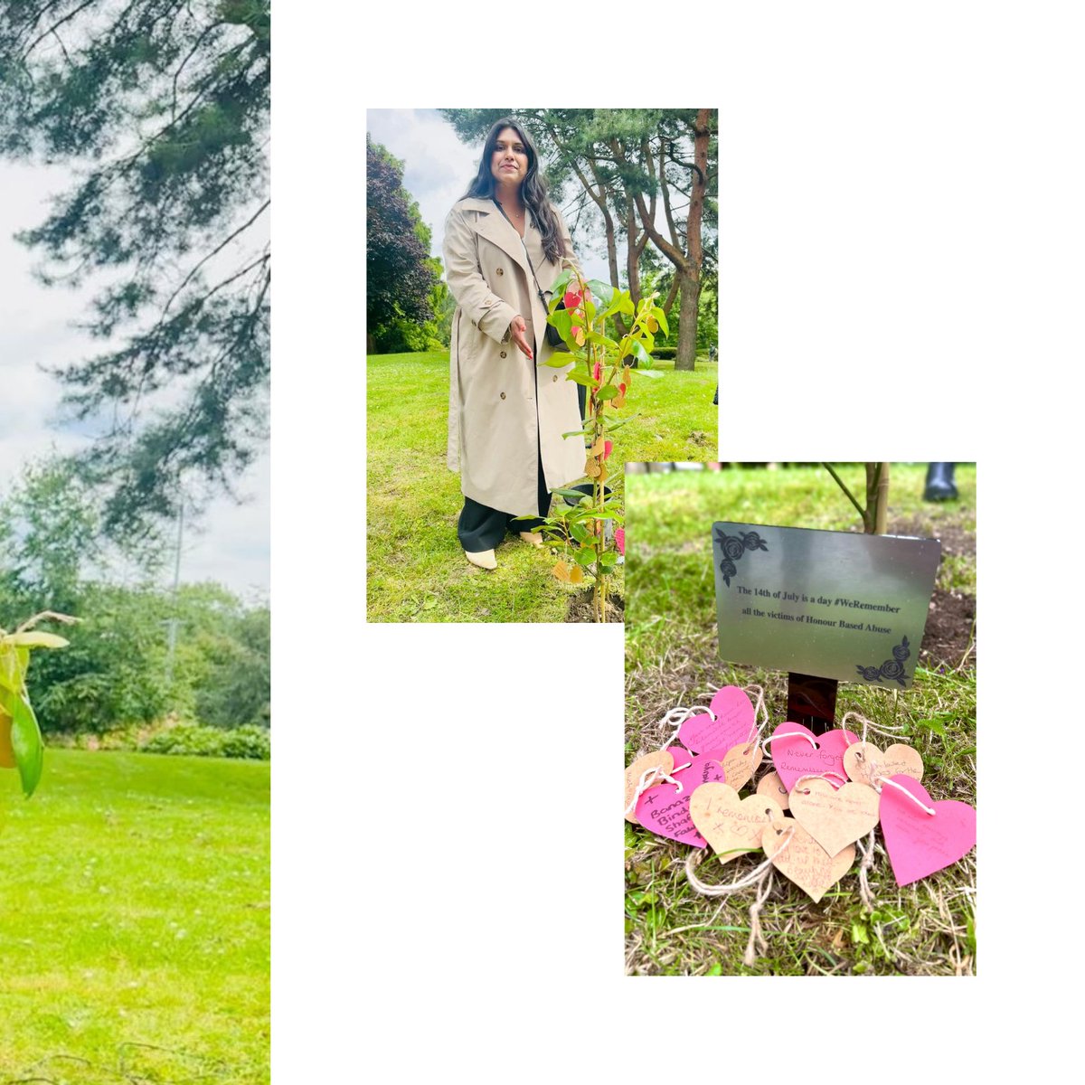 KNFMHBV's tweet photo. Yesterday, we came together at @salforduni @uos_students to honour and remember the lives tragically cut short by HBA. In a heartfelt ceremony, we planted a tree, named Gloria, as a lasting tribute

Together, we stand united against HBA
#WeRemember #HonourBasedAbuse https://t.co/BGiUuqn2xc