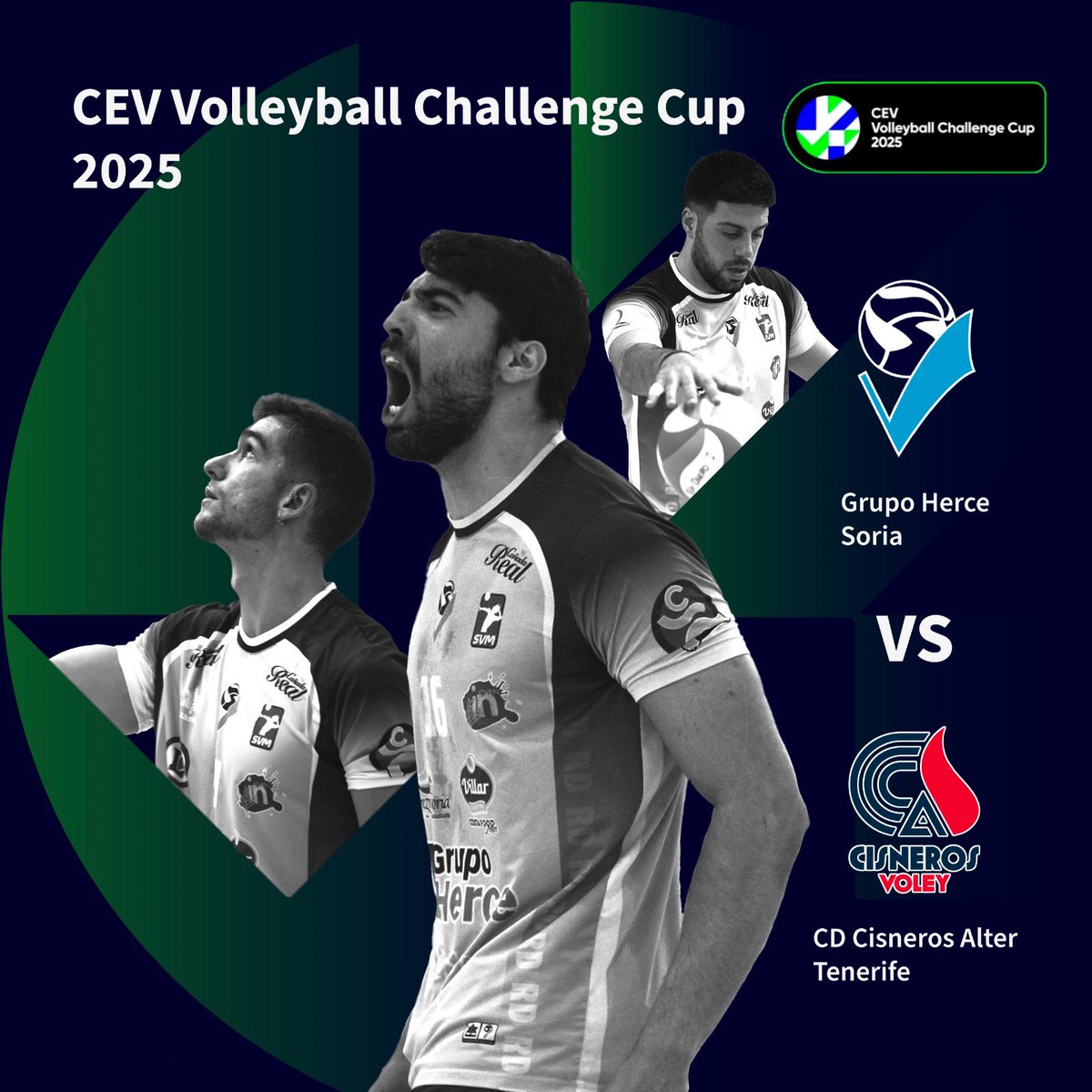 🌟Estamos emocionados de anunciar nuestra participación en la CEV Challenge Cup 2025.

Nos enfrentaremos a <a href="/cdcisnerosalter/">cdcisnerosalter</a> de Tenerife en nuestro primer partido, ¡un emocionante derbi español que promete ser inolvidable! 🇪🇸🏐🔥