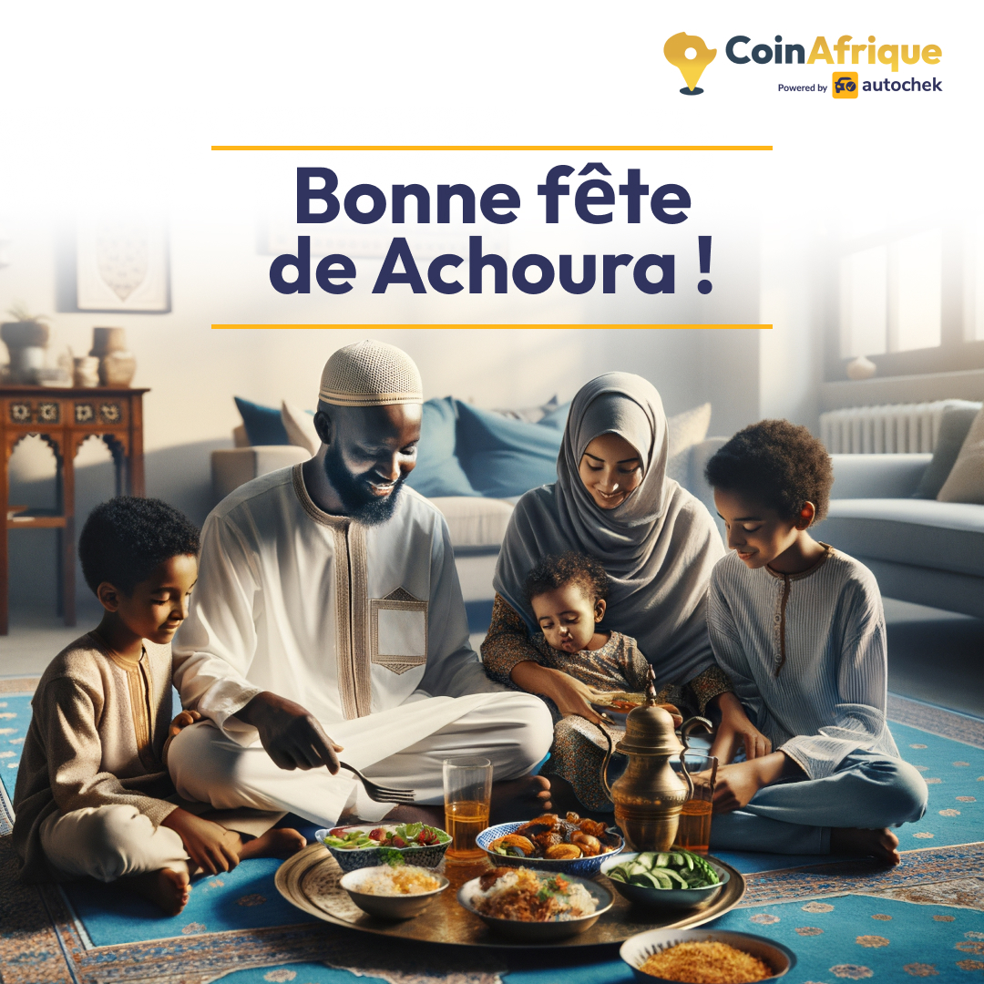 ✨ Joyeuse fête de Achoura à tous! 

Partageons ce moment de dévotion et de gratitude avec nos proches et répandons l'amour et la compassion autour de nous.

#Achoura #Solidarité #coinafrique #autochek