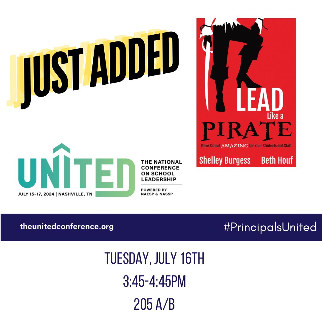 JUST ADDED! We filled up yesterday so bringing another #leadlap session today! Join me at 3:45! #principalsUNITED <a href="/NASSP/">National Assoc. of Secondary School Principals</a> <a href="/NAESP/">National Assoc. of Elementary School Principals</a>