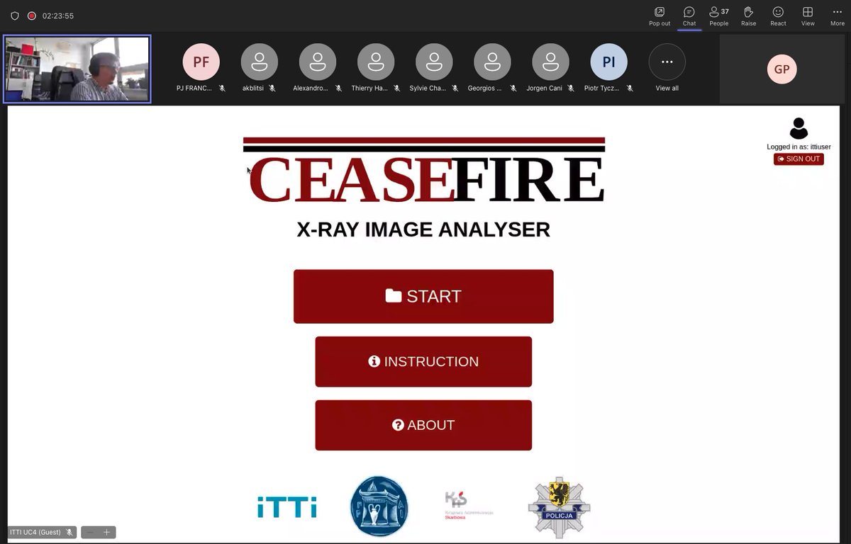 CeasefireHE's tweet photo. Today we had a demo session with members of #EMPACT-firearms policy cycle! The consortium members presented live demos of #CEASEFIRE and the #integrated platform. We discussed about improvements as well as future steps and potential synergies.
#EMPACT #HorizonEurope #AI #research https://t.co/l41zDizPo6