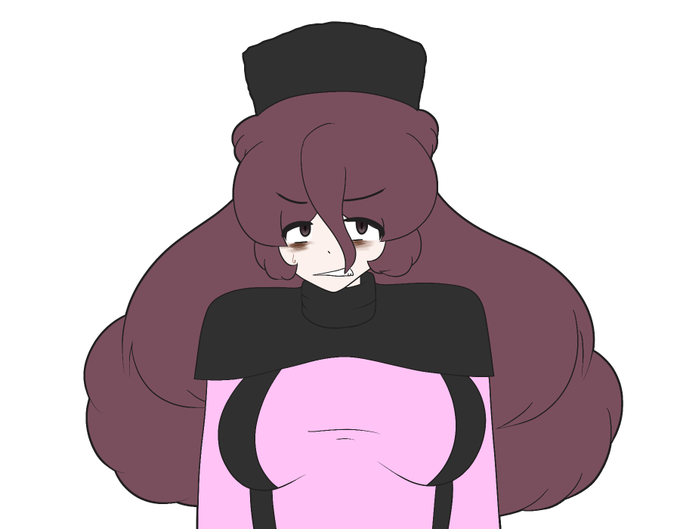 迷ってたうちの子シャウラデザイン案、
瞳はやや縦長のバランスで行ってみようと思います
髪型も、後ろから見るとハの字で確定気味 